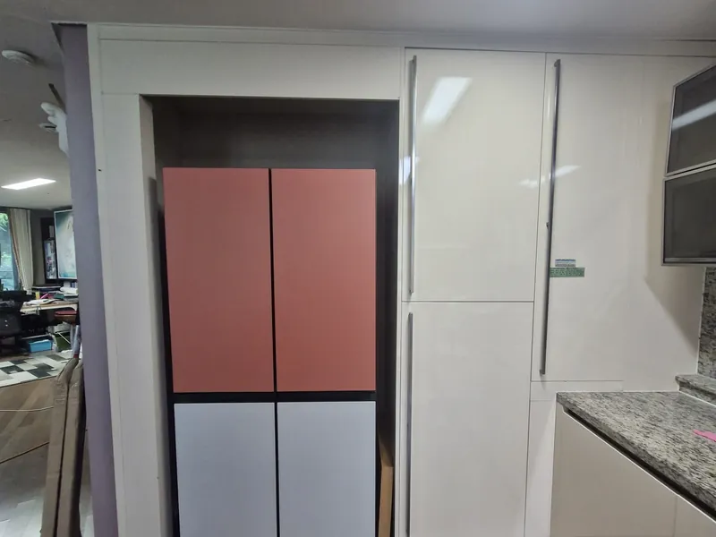 냉장고 빌트인 수납장 경기 용인시 수지구 상현동 시공사례